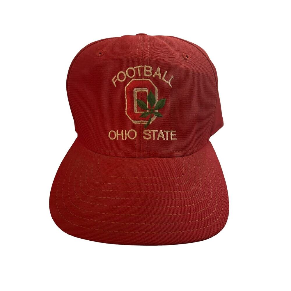RARE Vintage 90s Ohio State Football New Era Snapback Hat Made In USA - Read